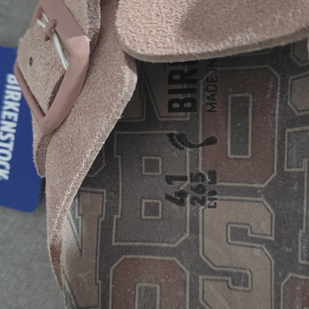 Birkenstock Boston Suede Leather, Color Pink Clay, Retail $154.95 USD - Picture 9 of 16